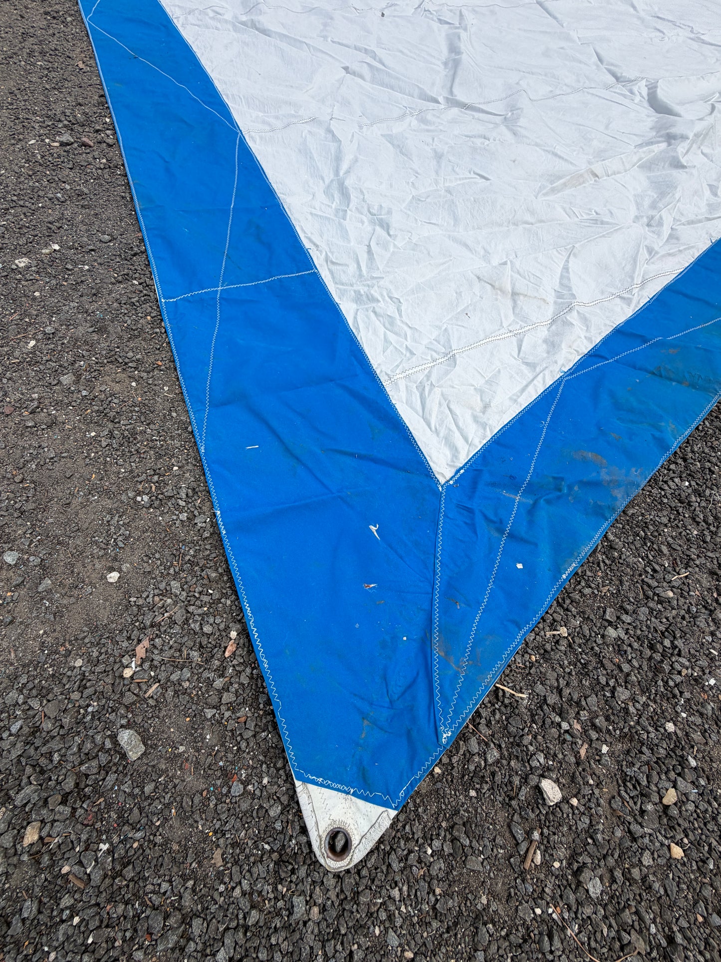 23'9" x 23'7" x 15'4" Roller Furling Sail