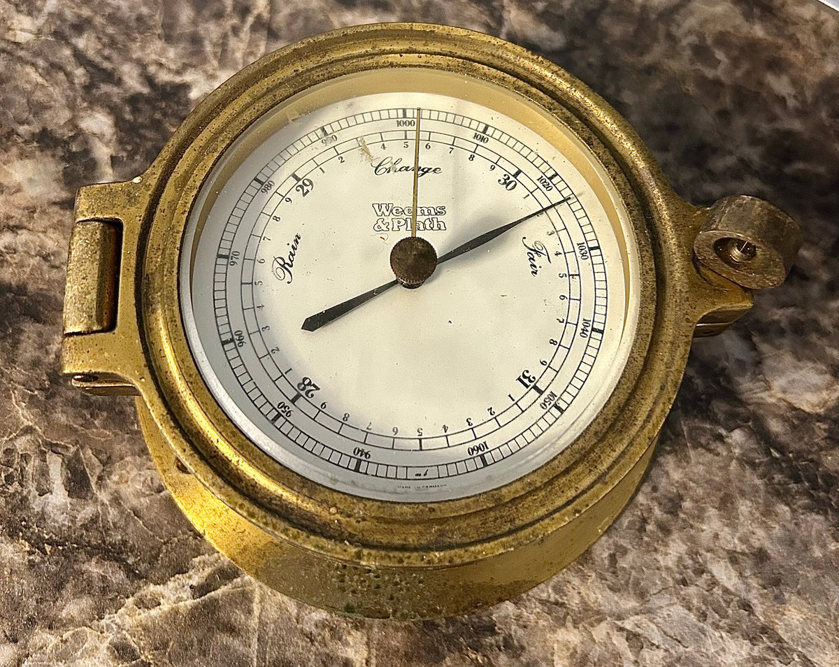 Weems & Plath Barometer 4 1/2"