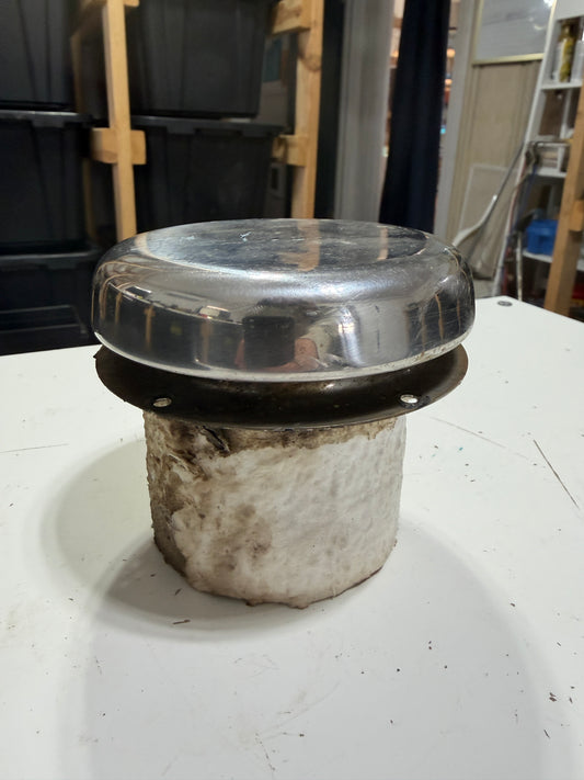 3 1/4" Stainless Mushroom Vent