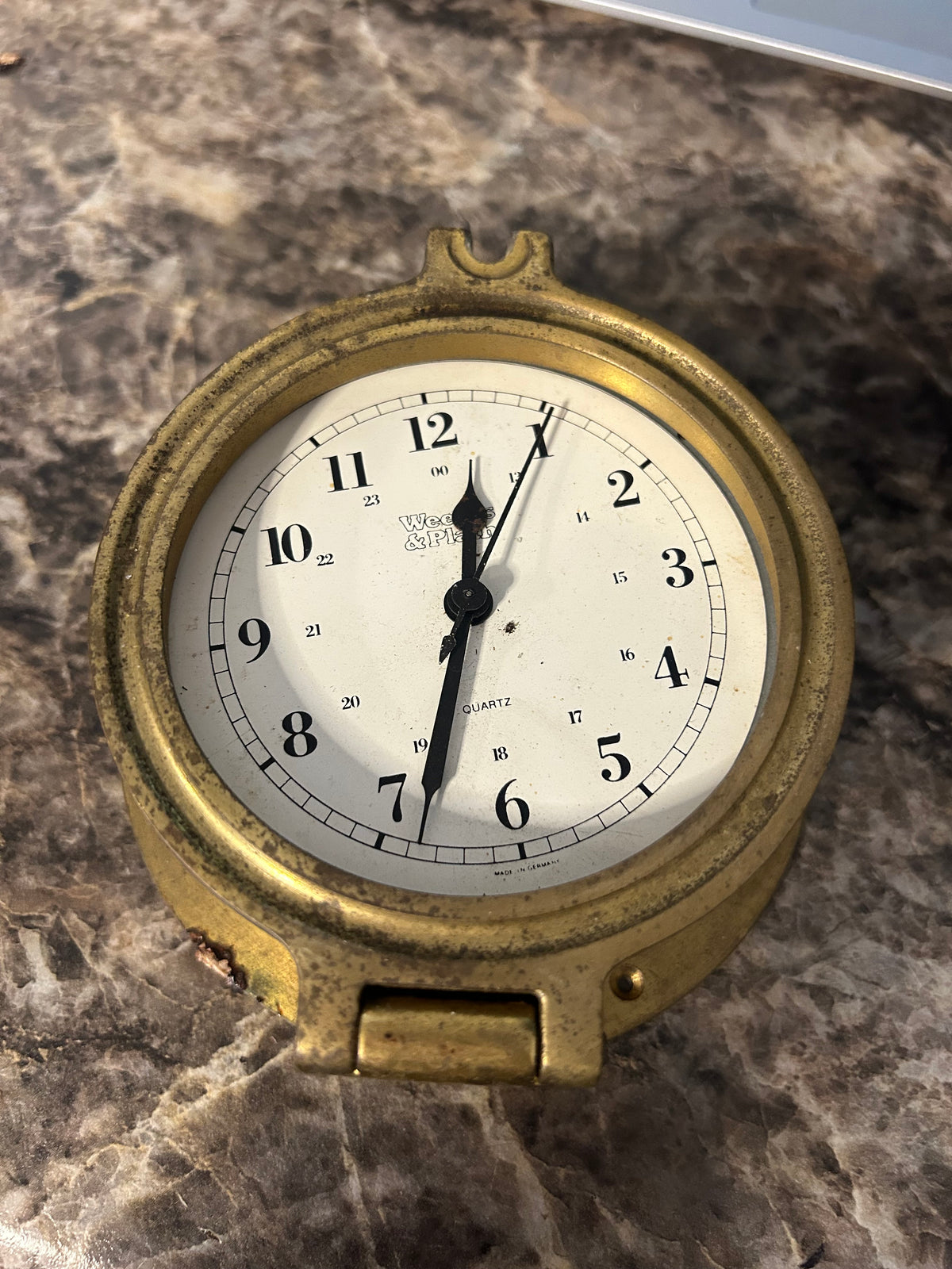 Weems & Plath Clock 4 1/2- PARTS ONLY