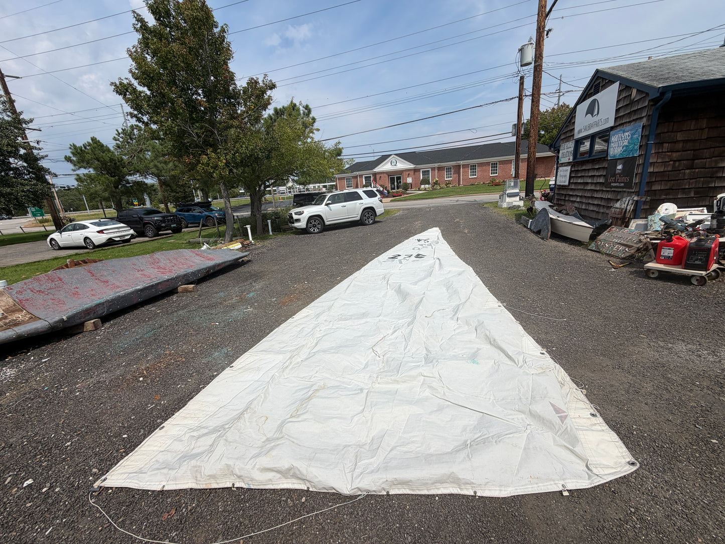 Pearson 30 Main Sail - 32'6" (Slide Side) x 35' x 11' (Slug)