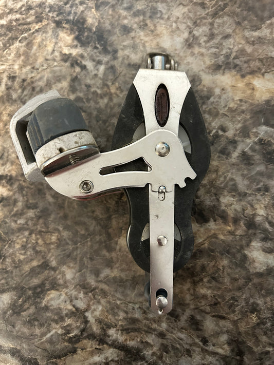 Ronstan Fiddle Block with cam cleat - 1/2" line max