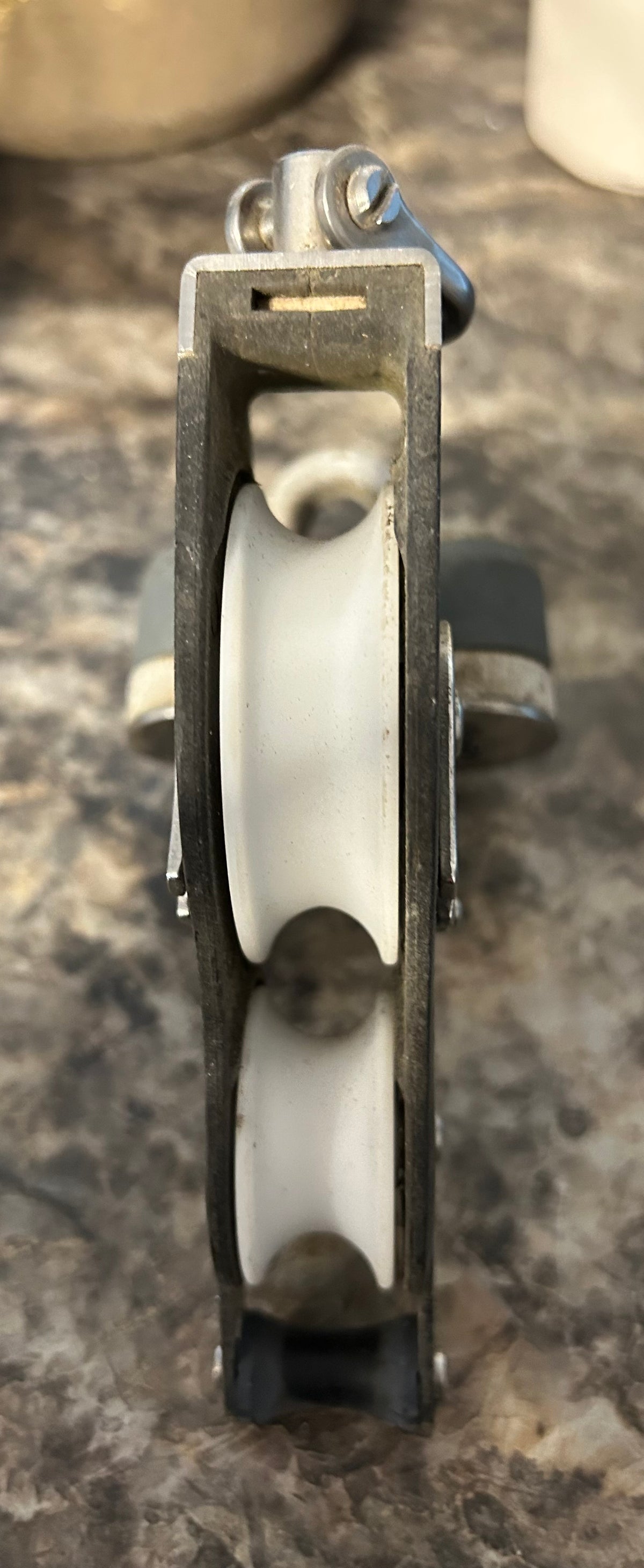 Ronstan Fiddle Block with cam cleat - 1/2" line max