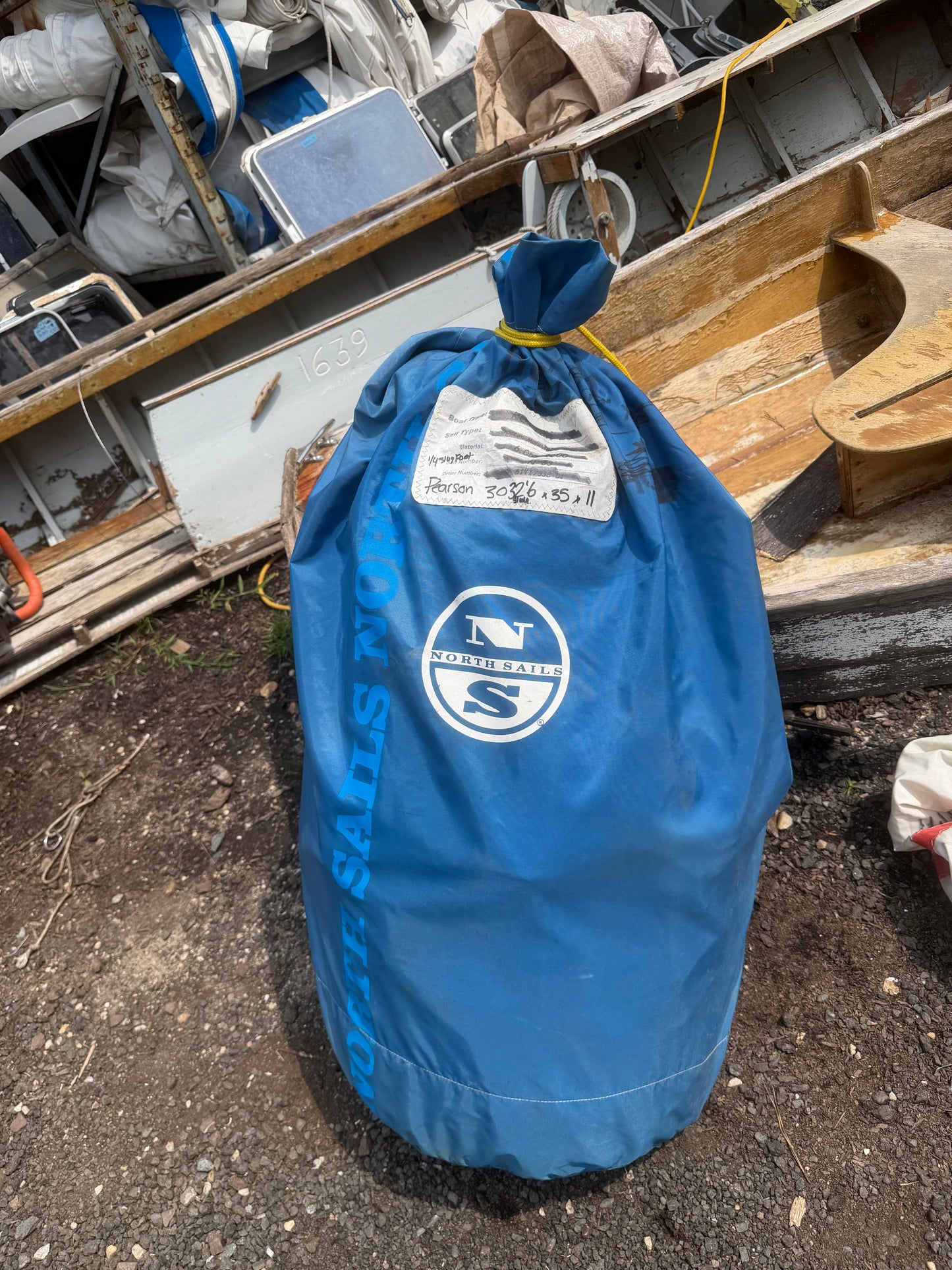 Pearson 30 Main Sail - 32'6" (Slide Side) x 35' x 11' (Slug)