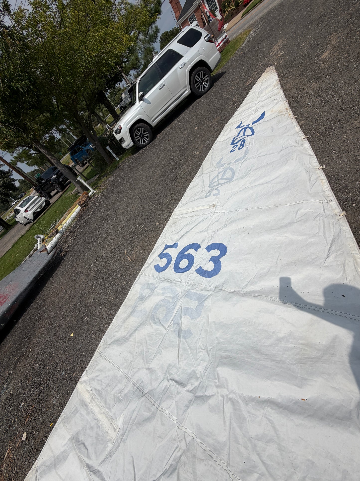 Ericson 28 Main Sail - 33'7" Luff x 35'7" Leech x 10'7" Foot