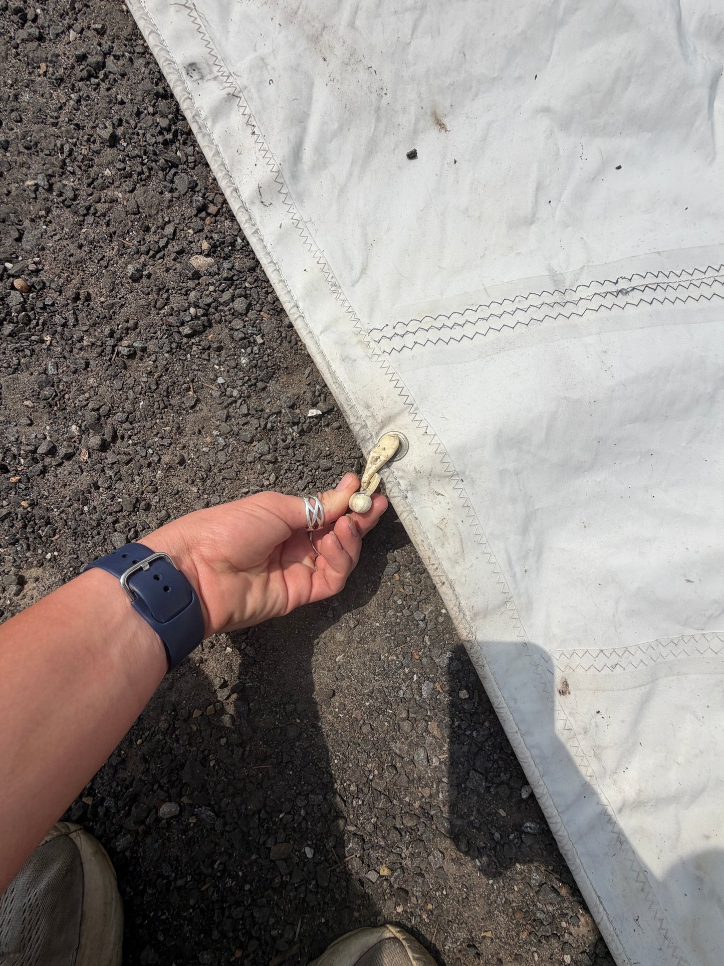 Ericson 28 Main Sail - 33'7" Luff x 35'7" Leech x 10'7" Foot