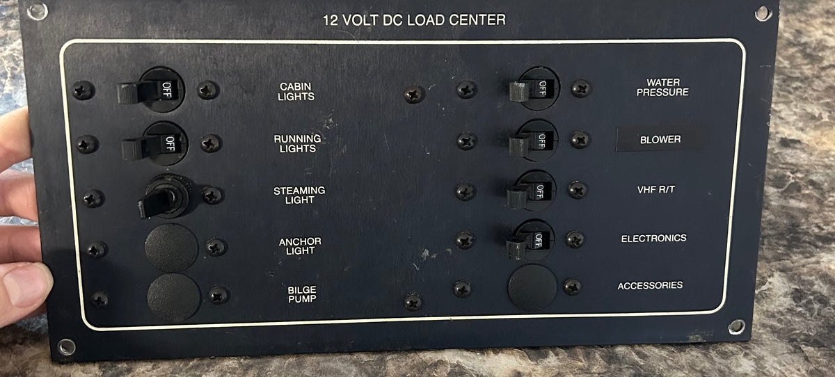 12VDC Load Center Panel