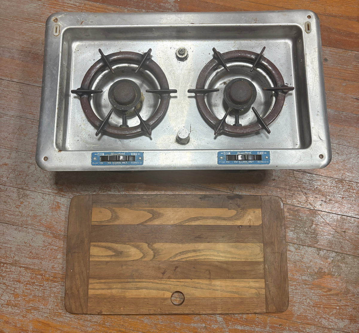 Kenyon Homestrand Model 206 - Alcohol Stove 2 Burner