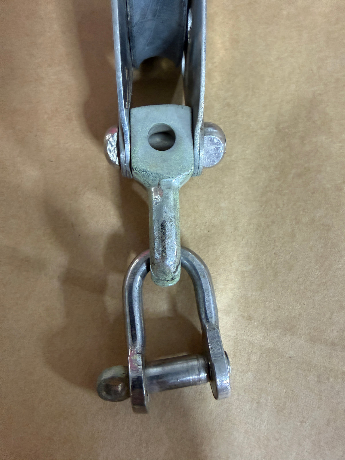 Cheoy Lee 2 1/4" Single Fixed Block - 1/2" Line Width
