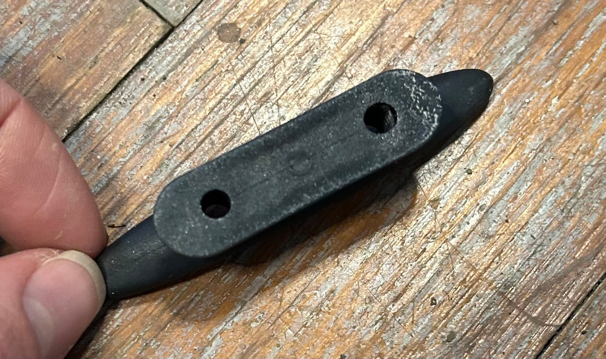 Black Nylon Cleat - 3"