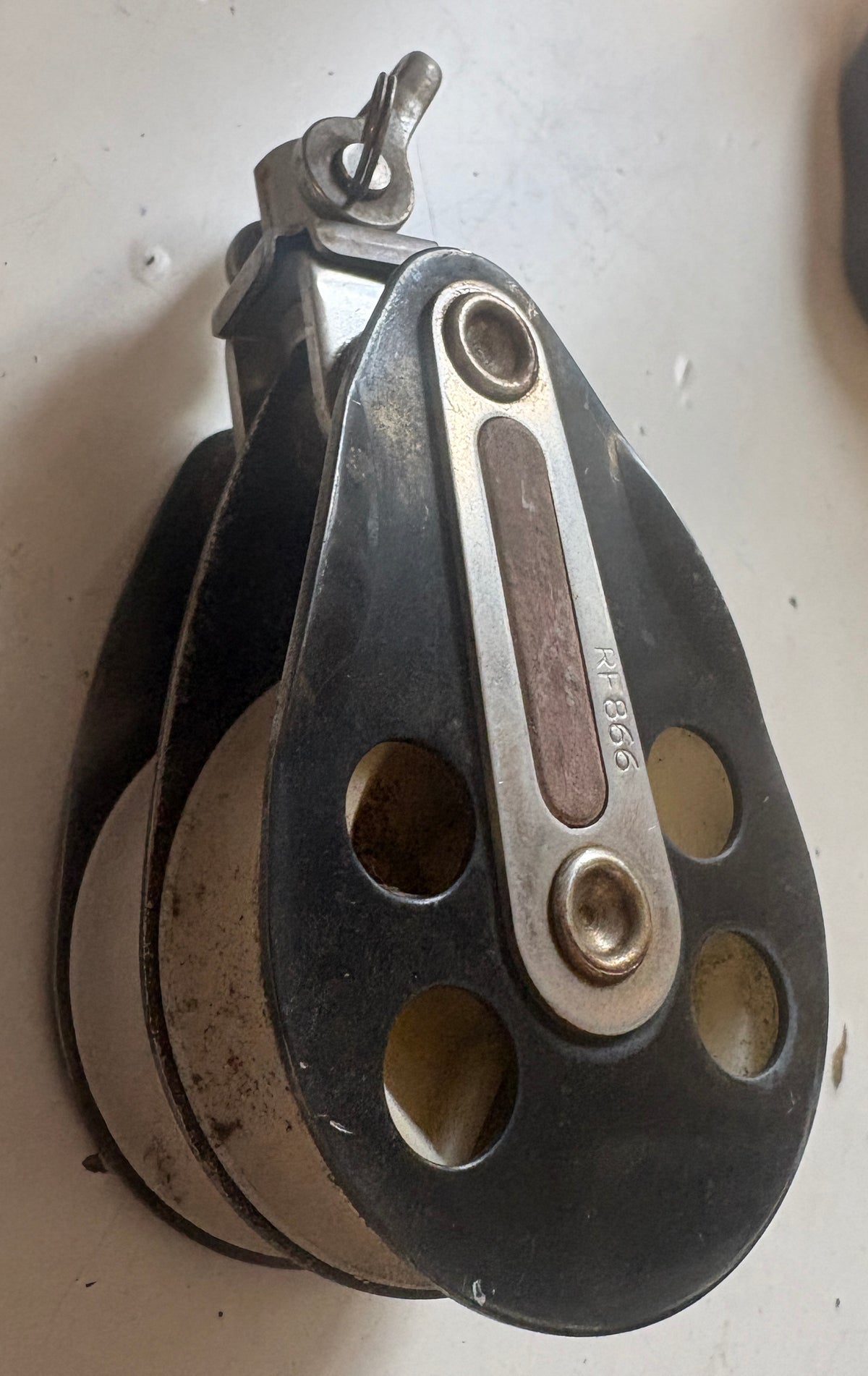 Ronstan Fixed Double Block 2 1/4" Sheave and 1/2" line max RF866