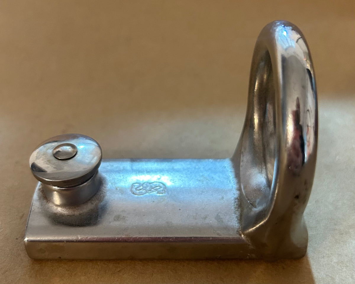 1" Schaefer Stainless Steel Pull Top Spinnaker / Mast Track Car - 1 1/2" Eye