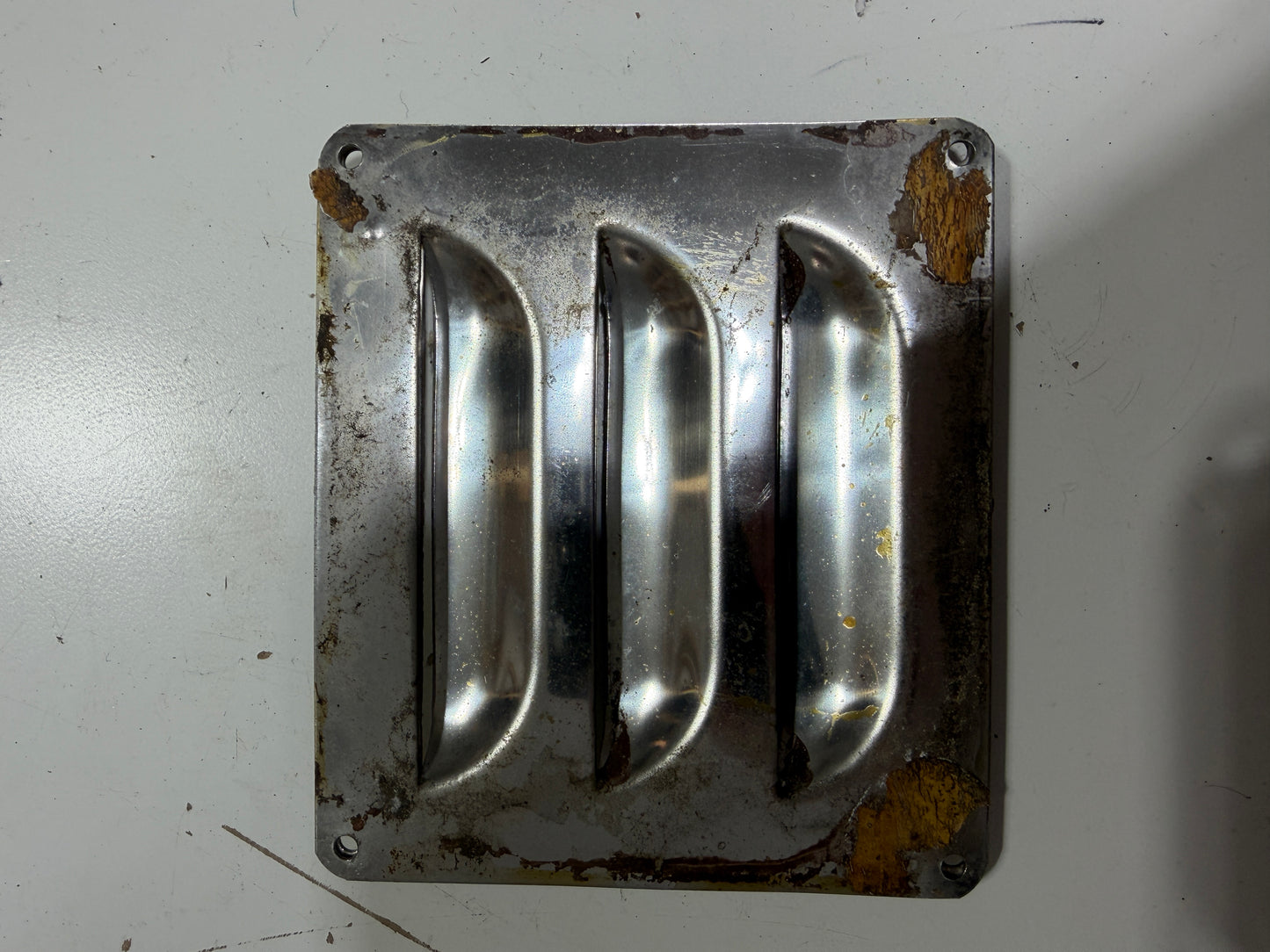 PAIR Stainless Steel Vent Covers - 4" x 3 1/2"
