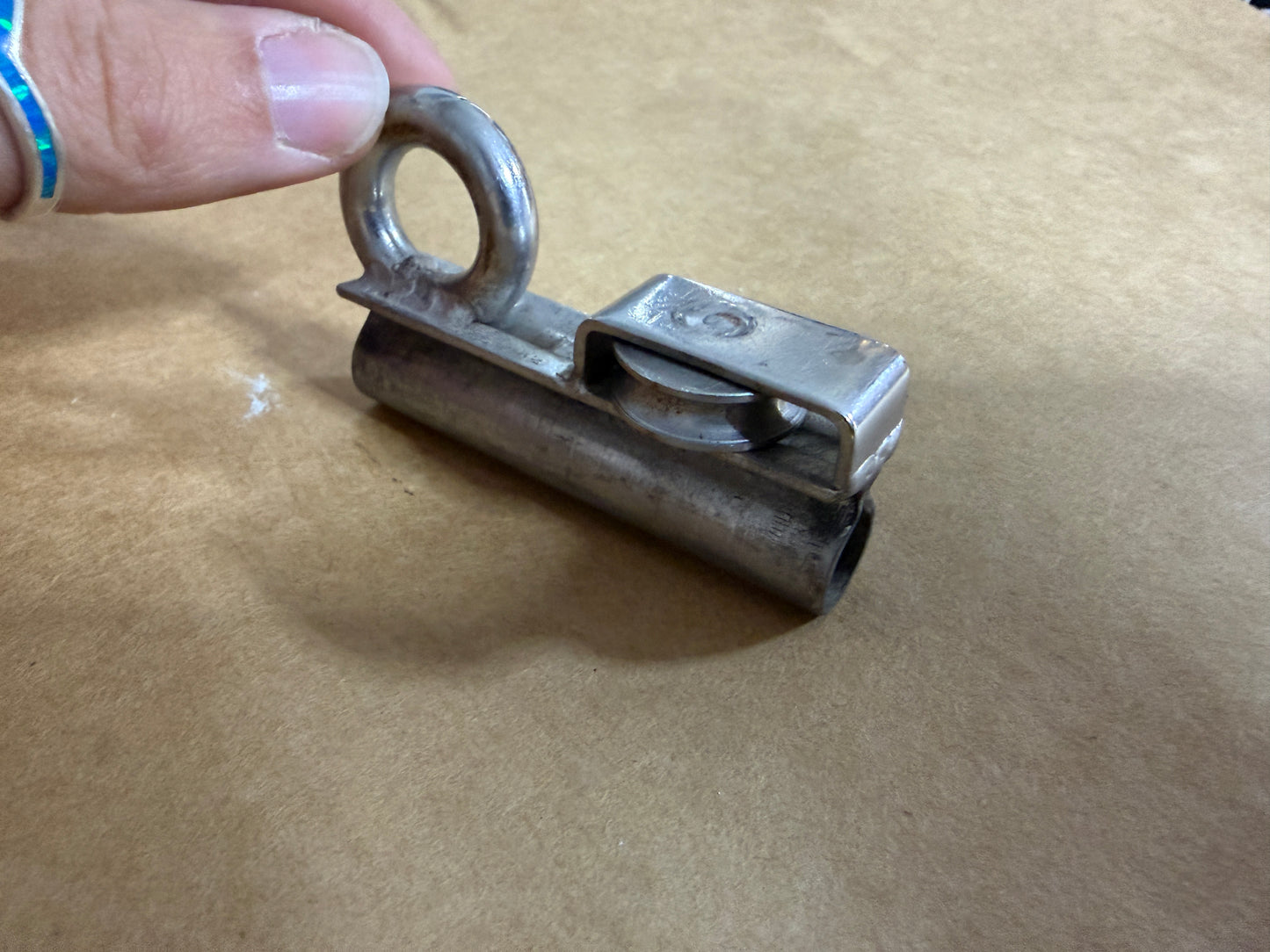 2 1/2" Long x 1/2" Diameter Stainless Steel Slide