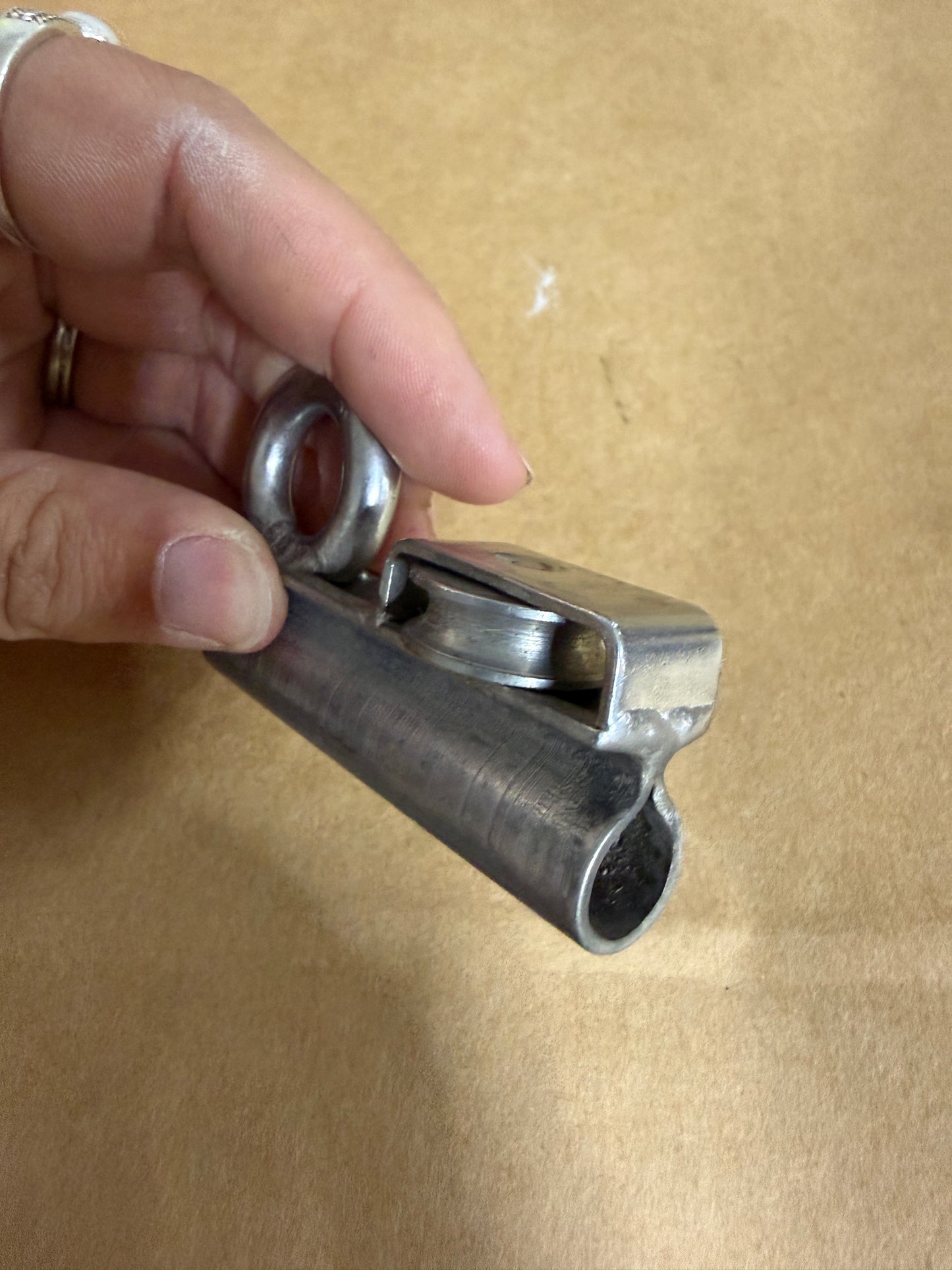 2 1/2" Long x 1/2" Diameter Stainless Steel Slide
