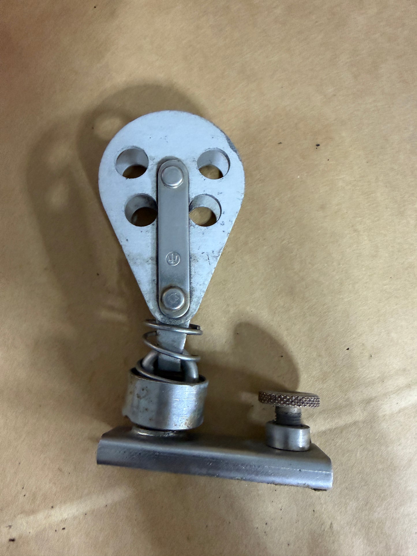 1" Screw Top Track Car - Merriman Block NO SHEAVE