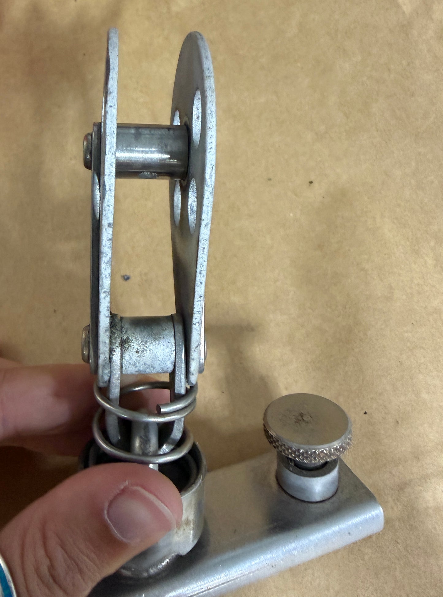 1" Screw Top Track Car - Merriman Block NO SHEAVE