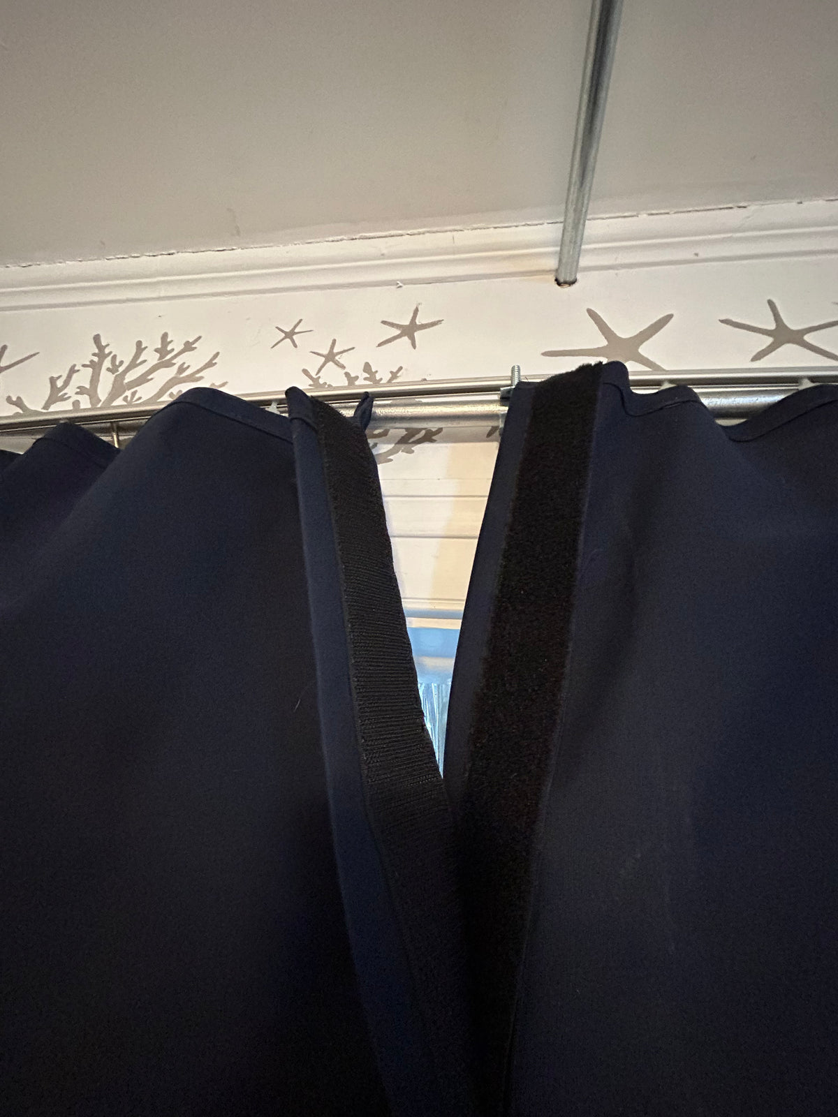 Catalina 30 Interior Curtains (Navy Blue) 94"