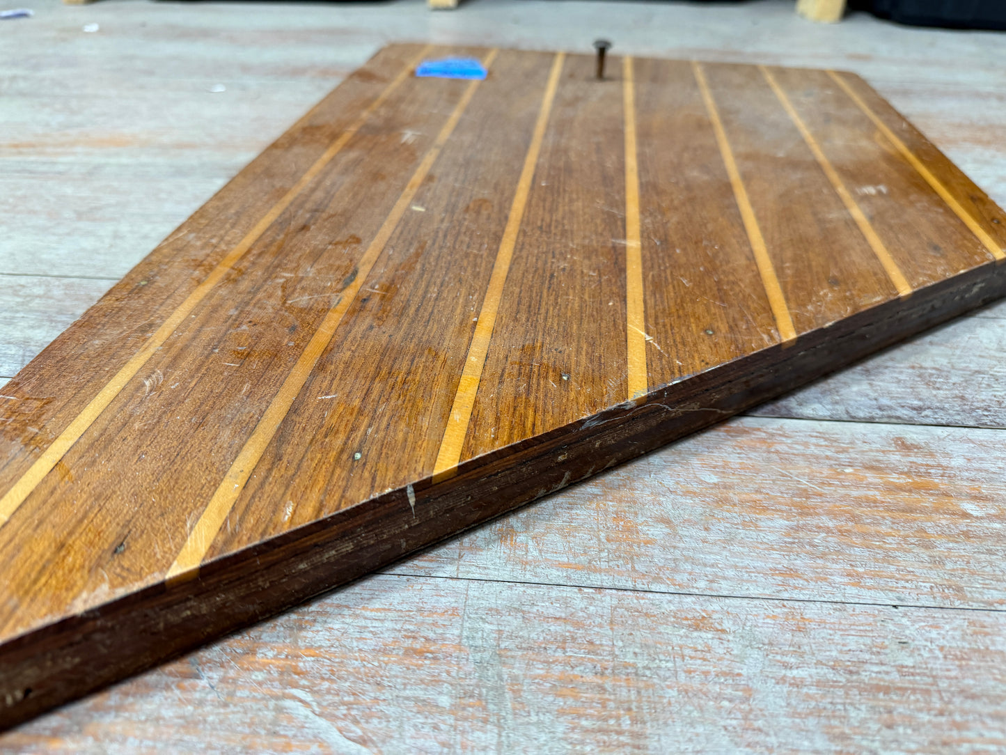 Triangle Teak & Holly Piece -- Morgan 45 -- #307