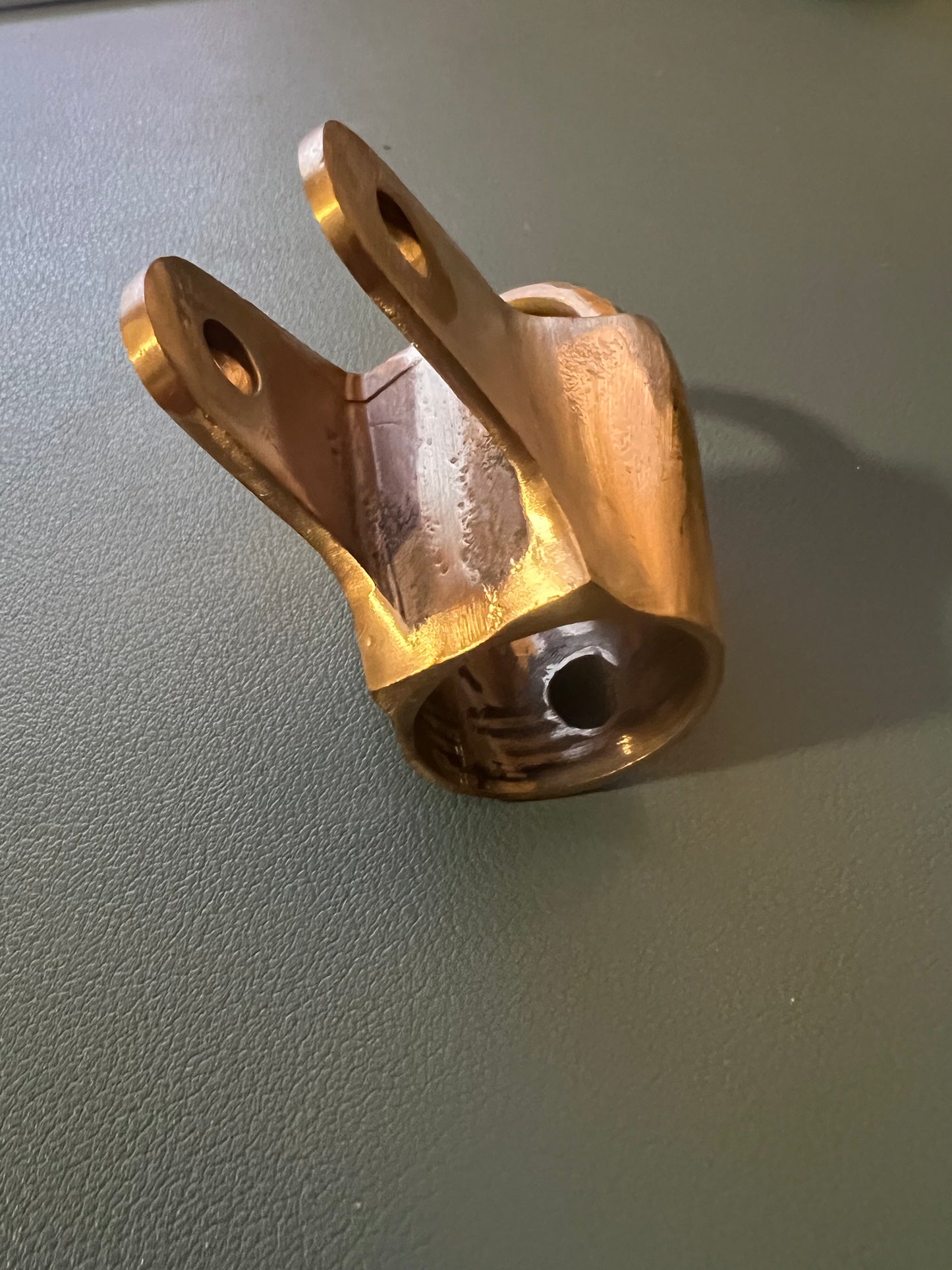 Bronze Jib Club Gooseneck Code HM11755 - Herreshoff / Haven 12 1/2