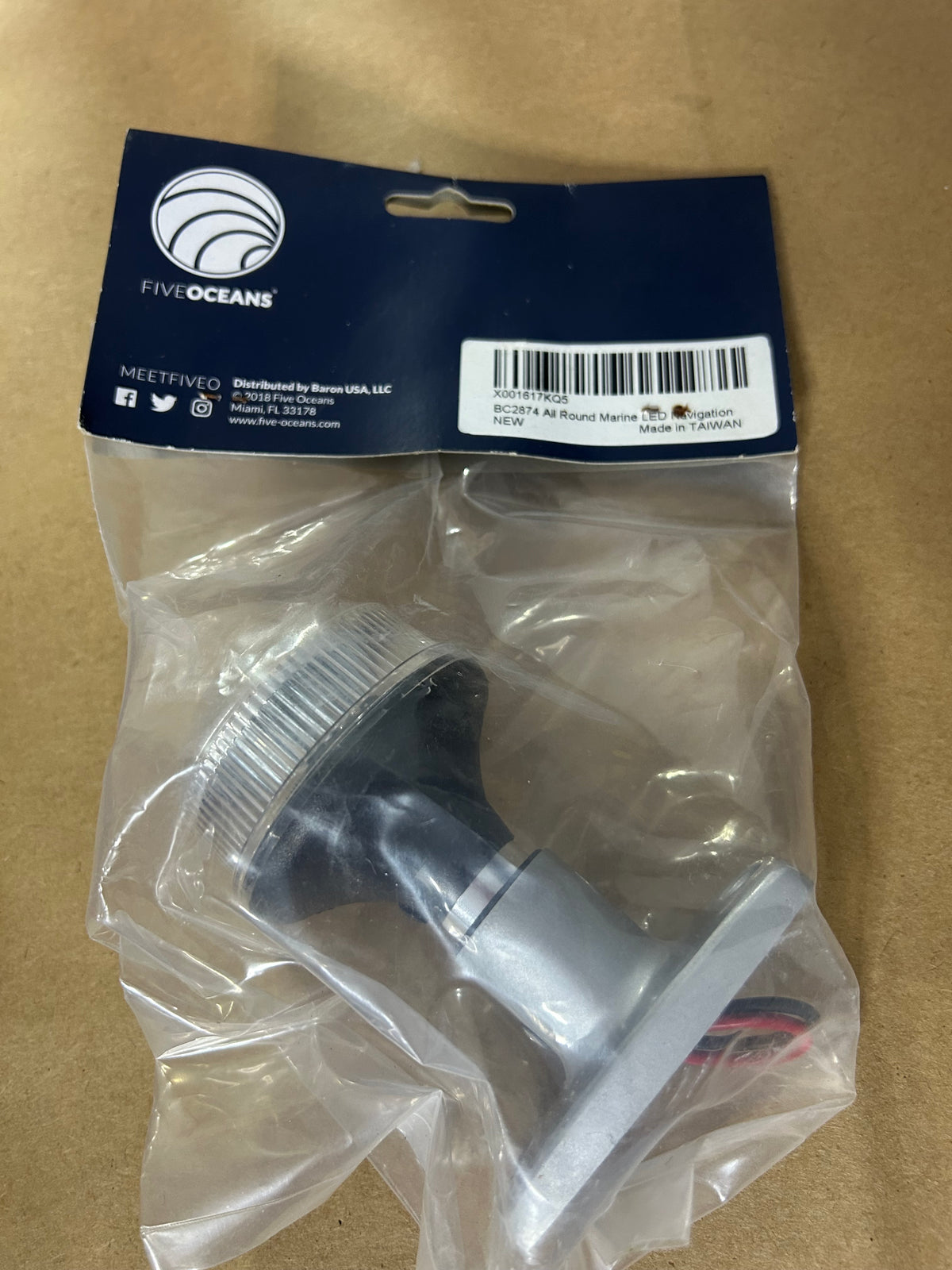 Five Oceans BC2874 All Round Marine LED Navigation Light – New