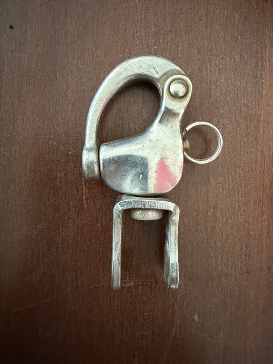 Small Forked Bail Shackle - No Pin - 7/16" Width