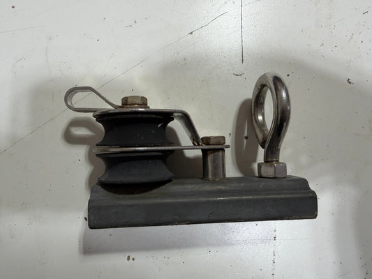 1" Double Sheave Track Car - 3/8" Line