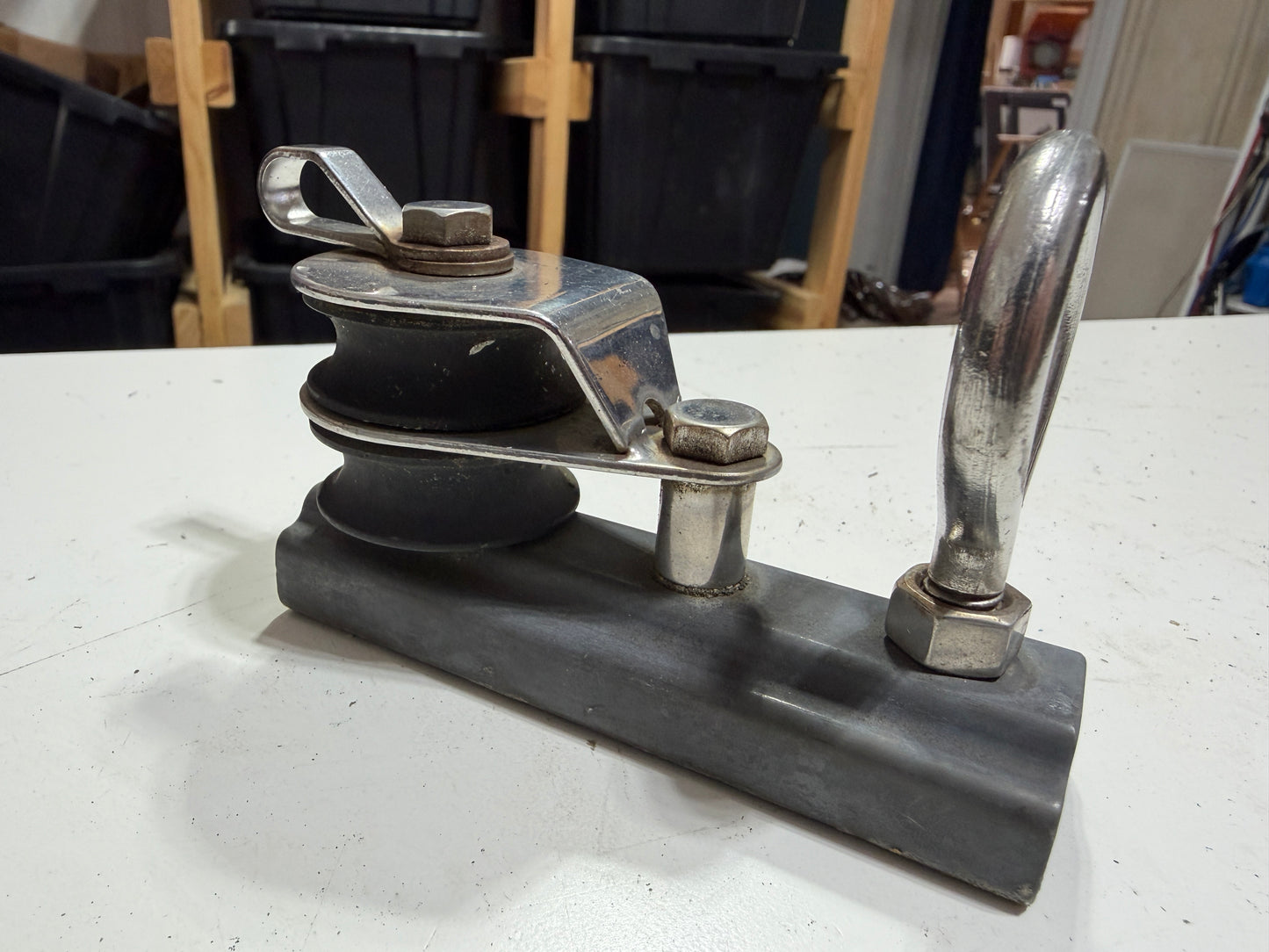 1" Double Sheave Track Car - 3/8" Line