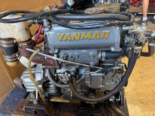 Yanmar 2GM20F Marine Diesel Engine w Kanzaki KM2P Transmission MINT!