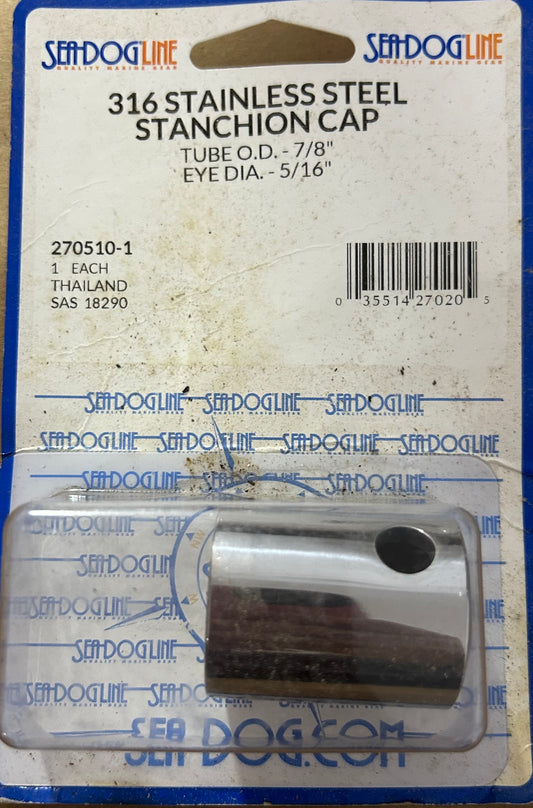 316 Stainless Steel Stanchion Cap