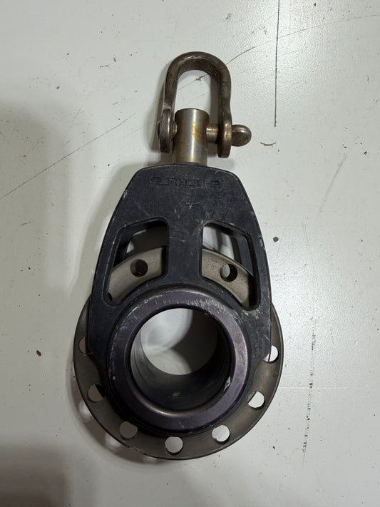 Aluminum 3" Garhauer Single Swivel Block - 1/2" Line