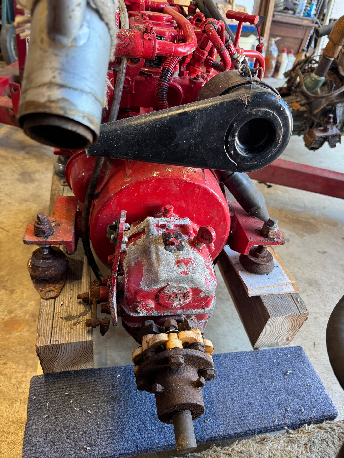 Beta Marine B-20 Kubota Diesel Engine w TMC 40-P Transmission Runs Great