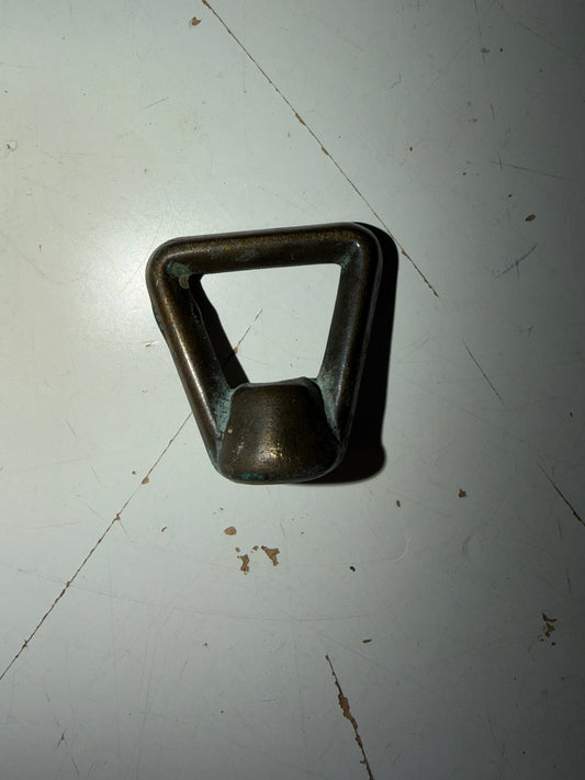 Single Bronze Dog Nut - 3/16" Bolt Hole