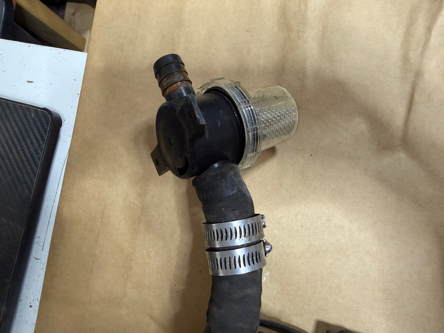 Jabsco Parmax 3 Model 30610-0012 Shower Drain Pump and Pumpguard Model 36200-0000