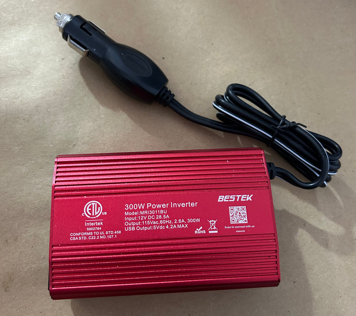 BESTEK 300W Car Power Inverter