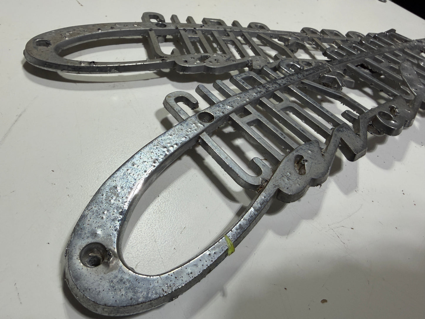PAIR Original Chromed Chris Craft Emblems