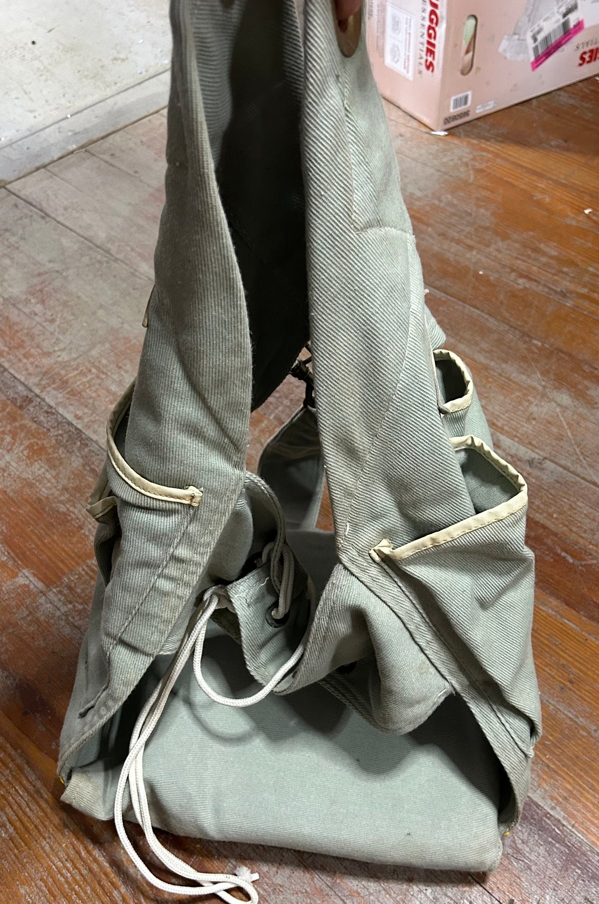 Teal Bosuns Chair and bag