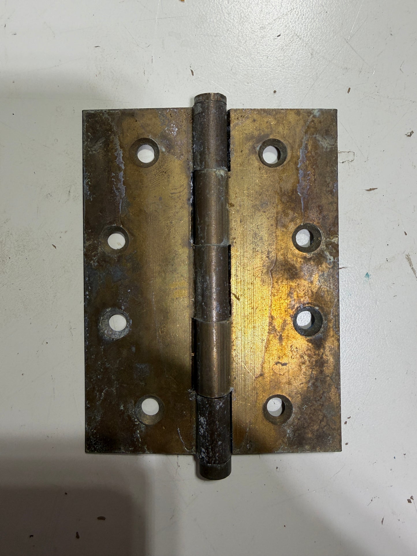 4" Long x 3" Wide Brass Hinge