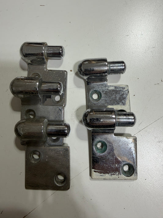 LOT OF 5 - Perko 152Half Hinge Chromed Bronze Right Sides ONLY