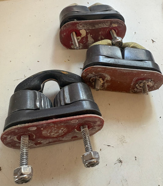 Lot of 3 5/8" Harken Cam Cleat with Fairlead