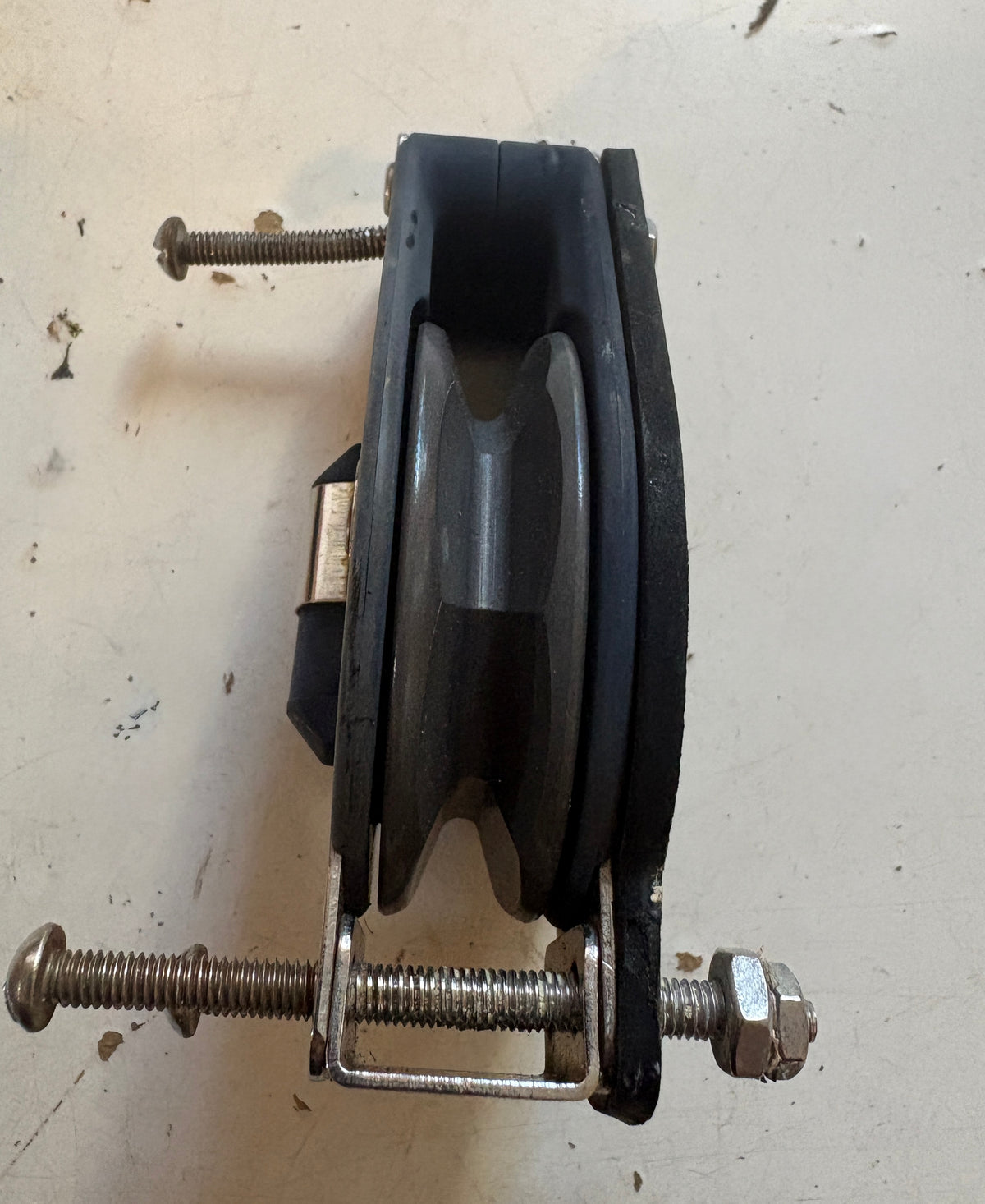 Harken Ratcheting Cheek Block 2" Sheaves