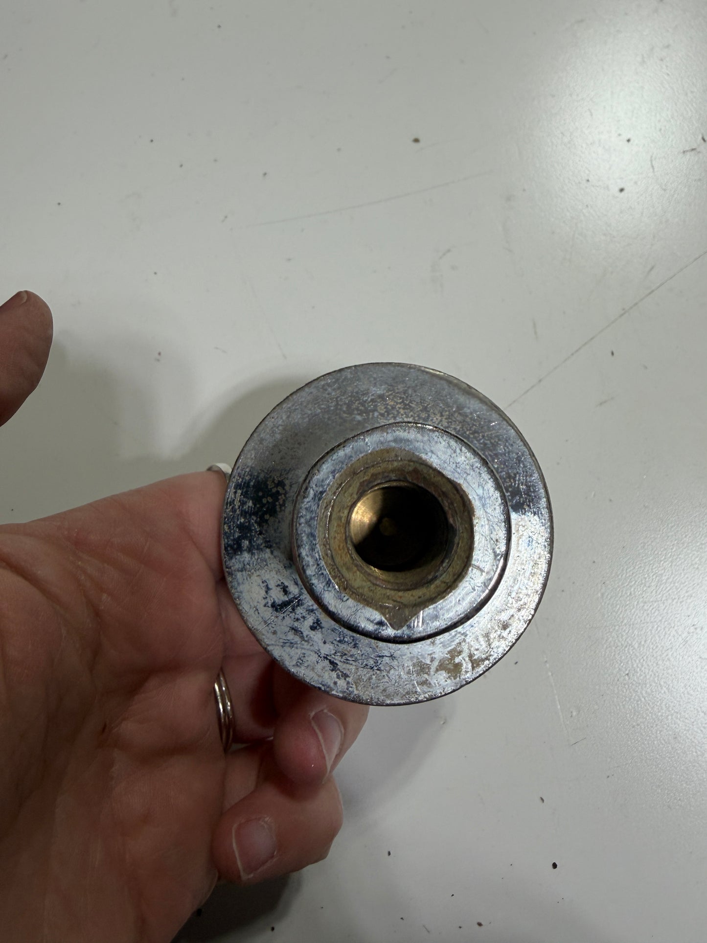 Large Chromed Eye Bolt - 1 1/2" Eye Diameter