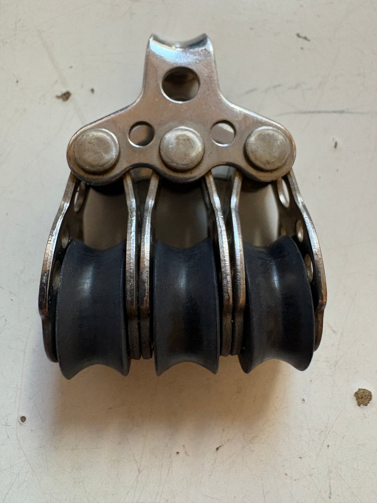 Harken Micro Triple Fixed Block 5/8" Sheave 1/4" line max