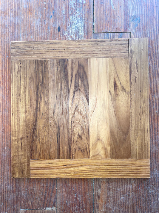 12” x 12” Teak Flooring Piece