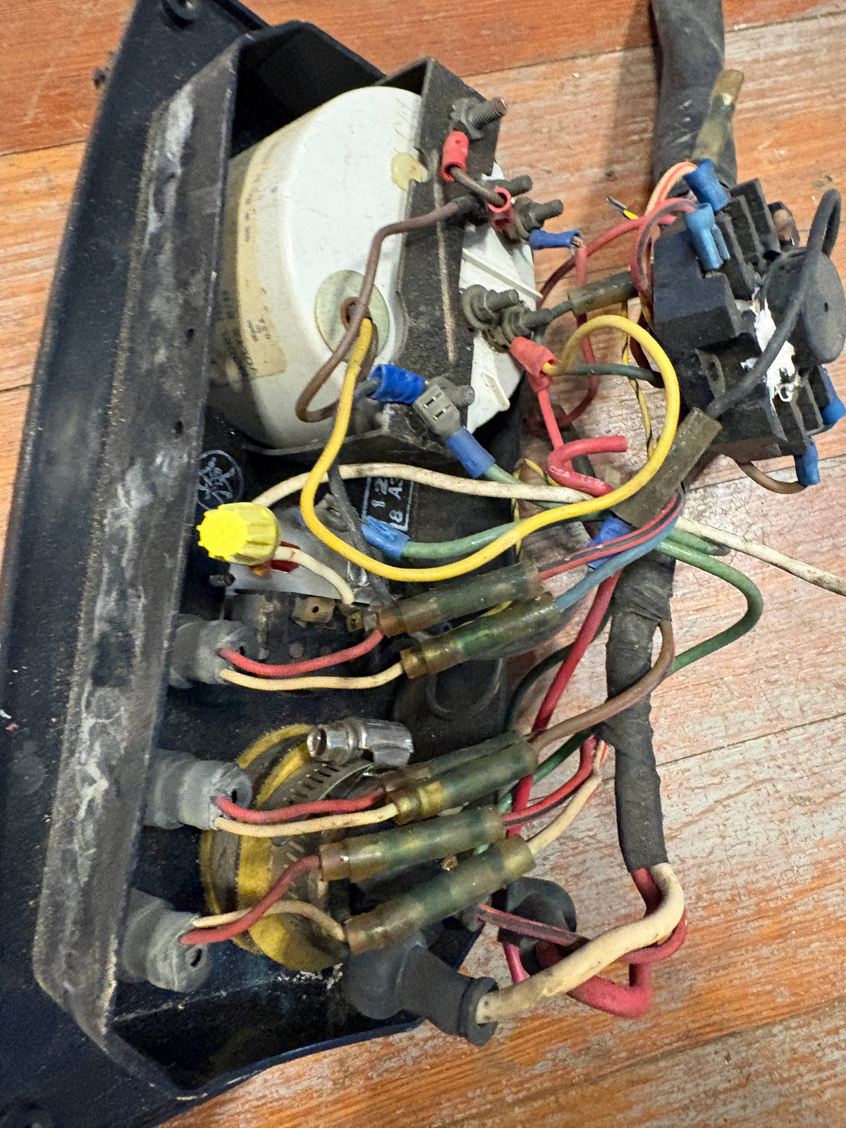 Yanmar Engine Panel with Key