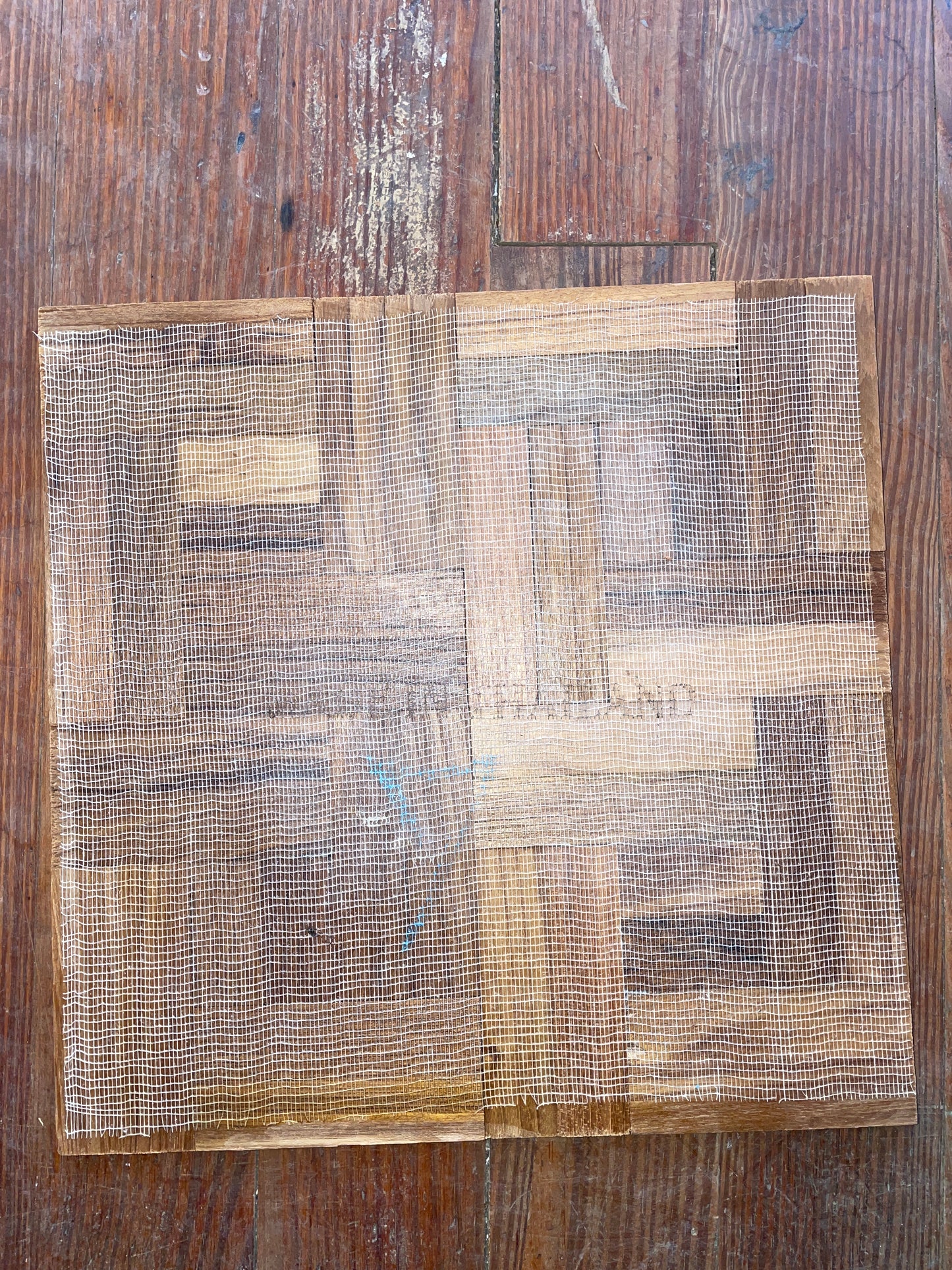 12”x12” Teak Flooring Piece