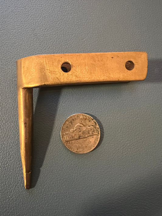 Bronze 1/2" Tapered Pintle Goes with 2 3/4" Gudgeon