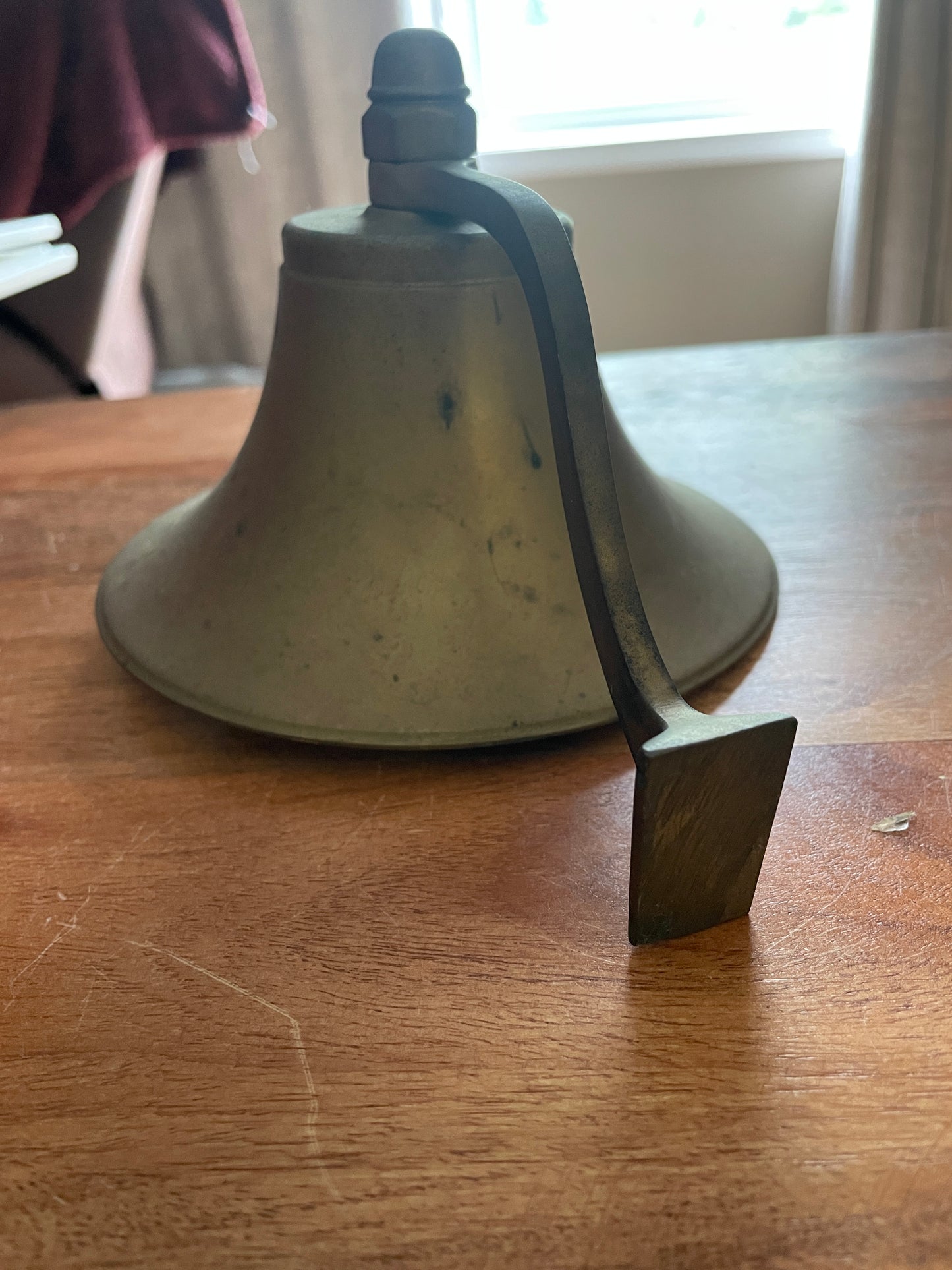 5 7/8” Brass Ships Bell - Bracket