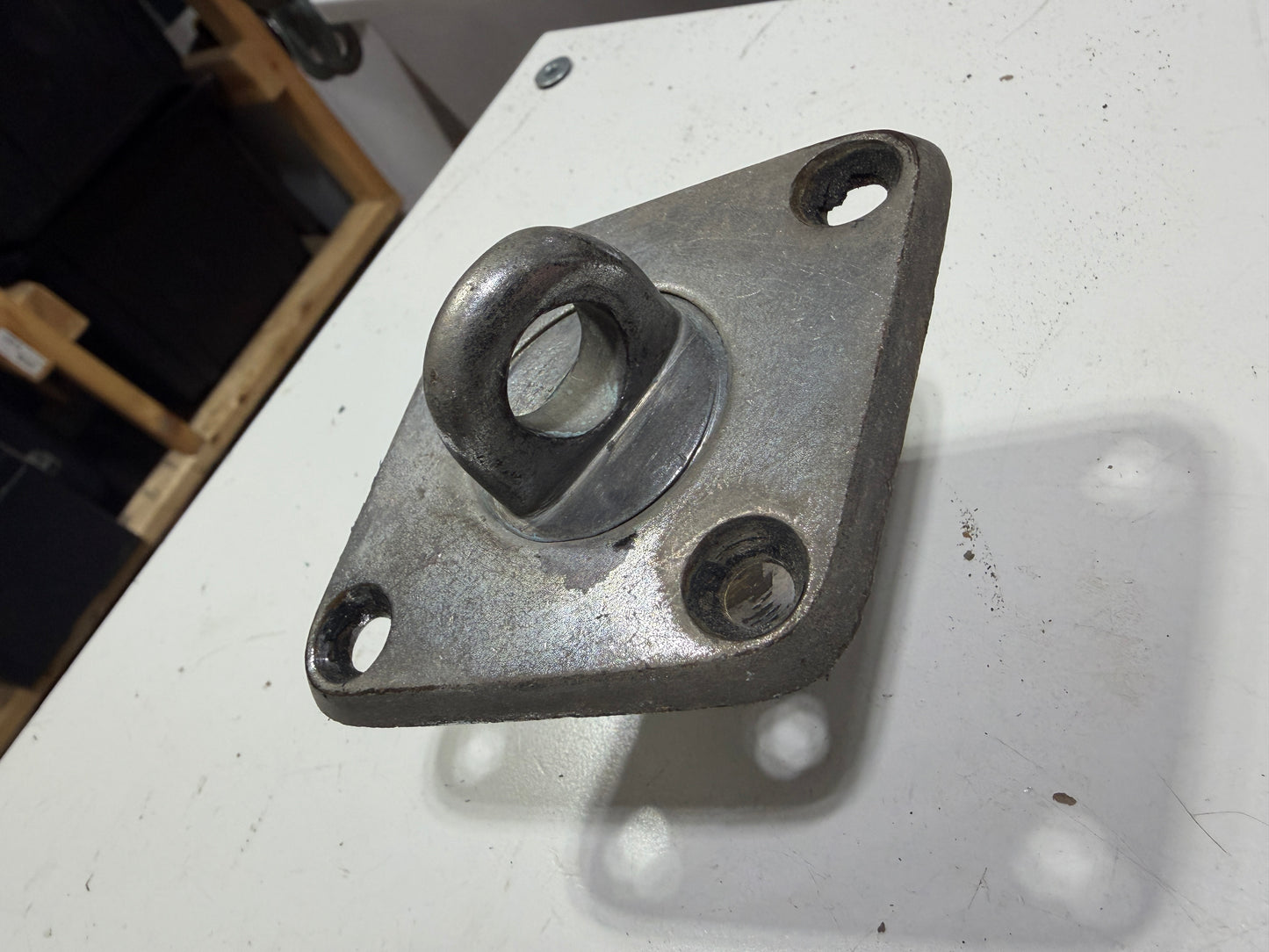 Removable Through Deck Pad Eye / Padeye - 3/8" Eye
