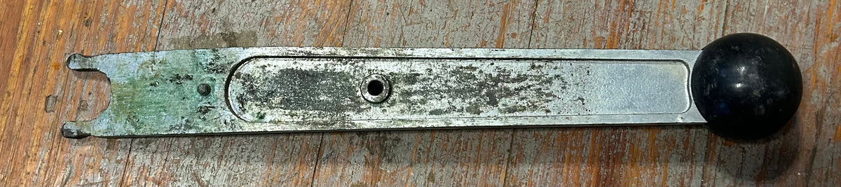 Chromed Bronze 1 1/2” Wide Winch Handle Insert